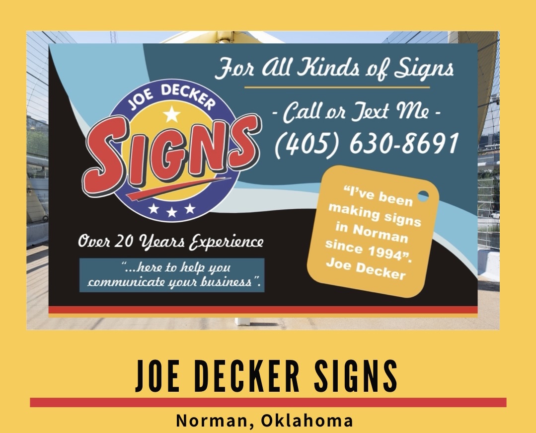 Joe Decker Signs